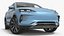 Seal U BYD Electric Family SUV Blue Rigged for Cinema 4D
