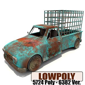 3d pickup games ready model