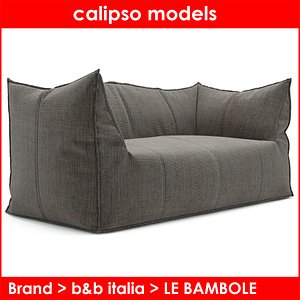 b italia le bambole 3d obj