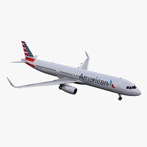 3d a321 american airlines
