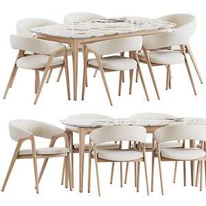 3D model Dining Set 230