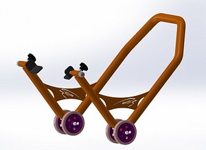 motorcycle stand Paddock Stand 3D