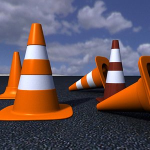 maya conos tr&aacute;fico cones