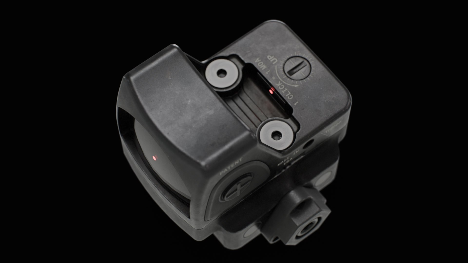 Trijicon RMR Adjustable LED And 45 Degree Mount 3D Model - TurboSquid ...