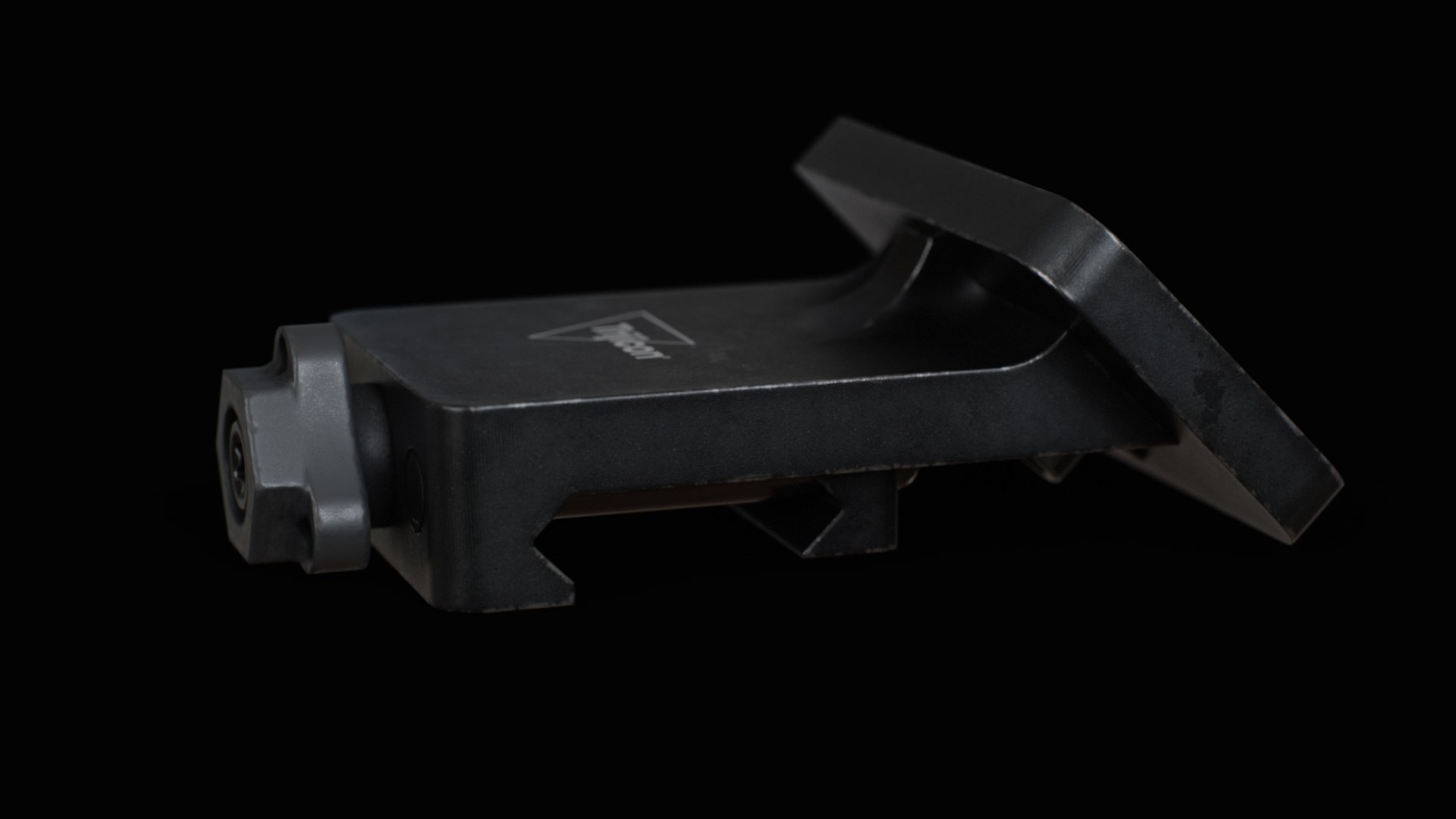 Trijicon RMR Adjustable LED And 45 Degree Mount 3D Model - TurboSquid ...