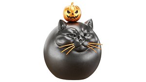 Jack o Lantern and the Black Cat