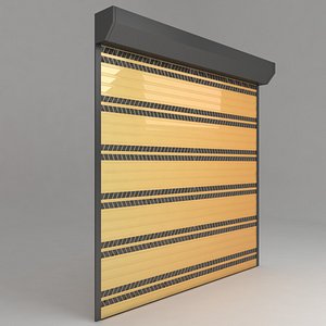 store garage door 3D model