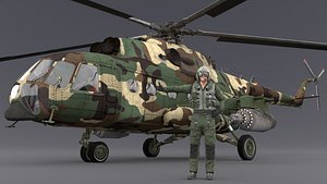 Pilots and helicopters 3D