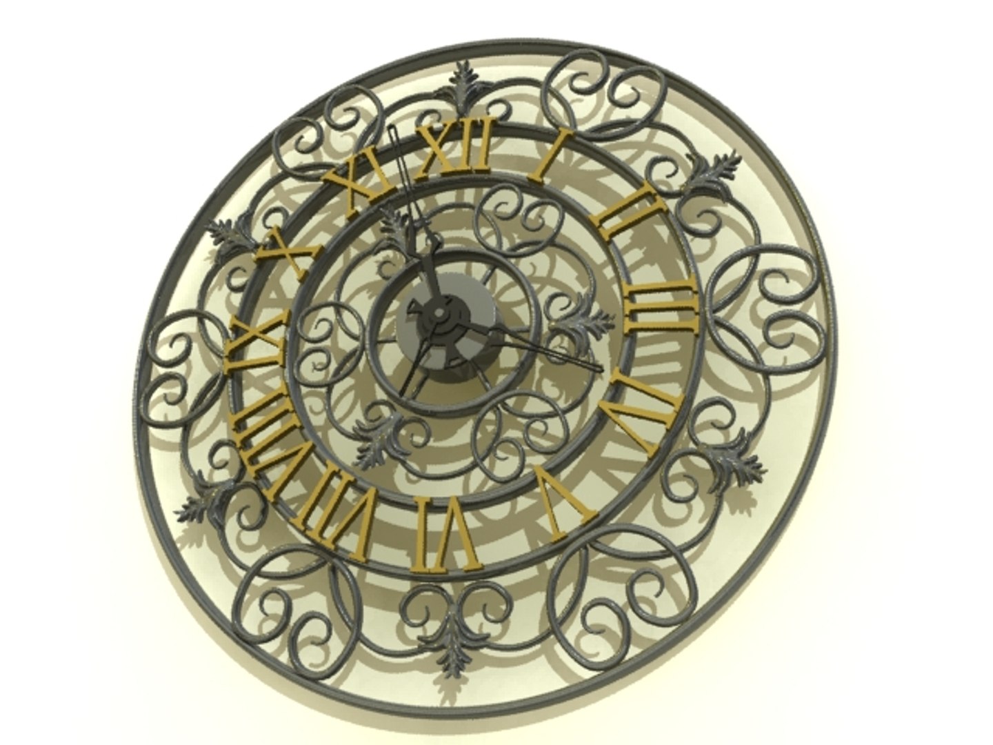 3d Wall Clock   Ceas9 