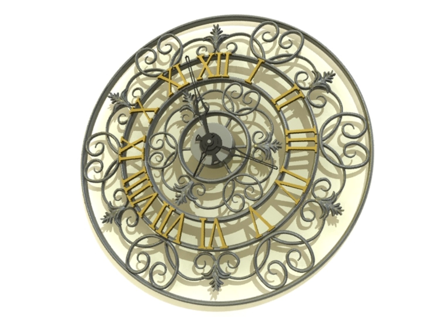 3d Wall Clock   Ceas10 