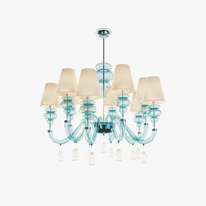 barovier toso ran lustre 3D model