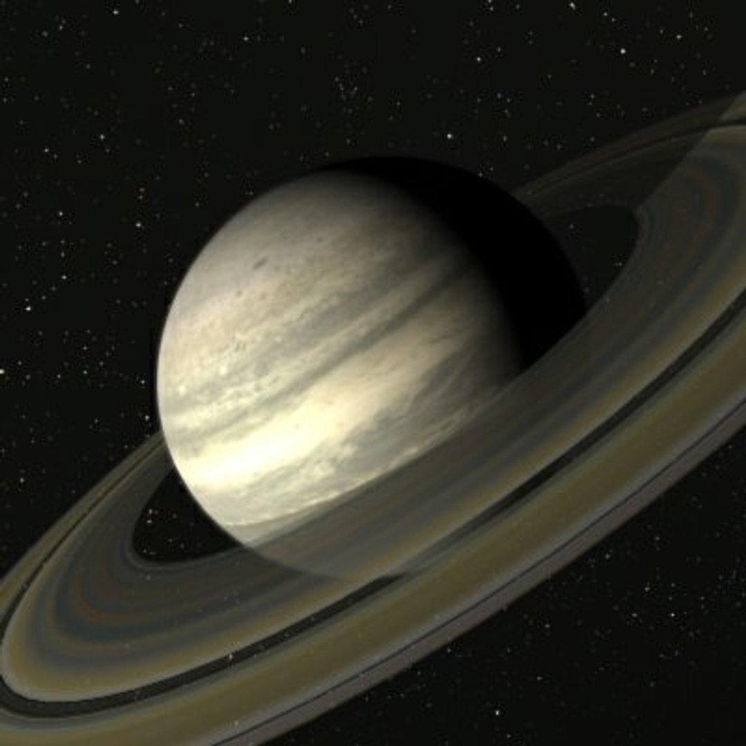 Saturn Globe Planet 3d Model