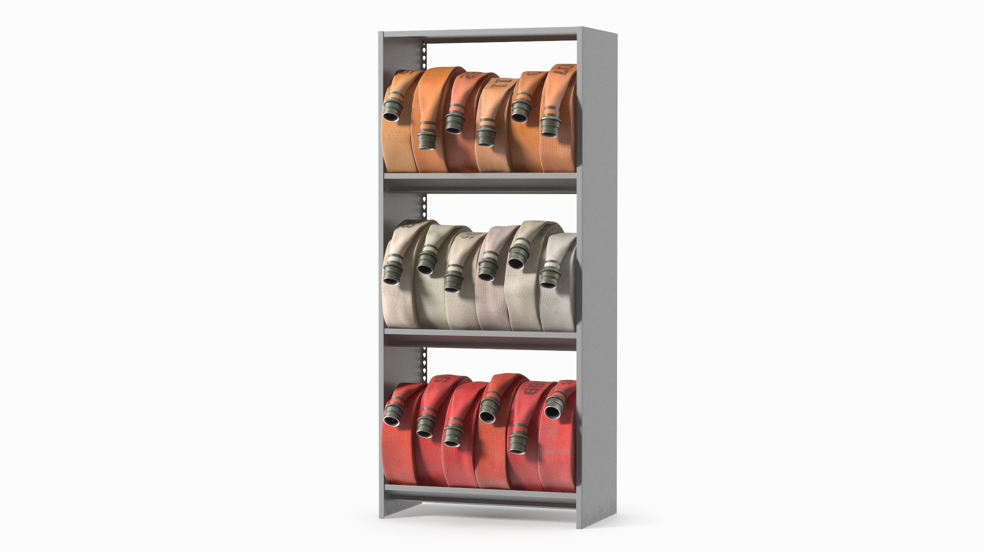 Fire Hose Storage Rack Model - TurboSquid 2387172