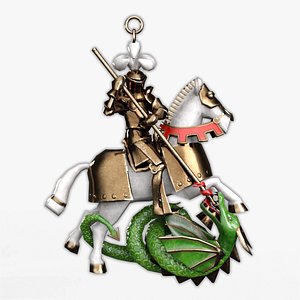 Saint George Pendant model