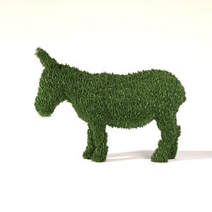 Bush Donkey 3D model
