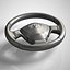 3d steering wheel model