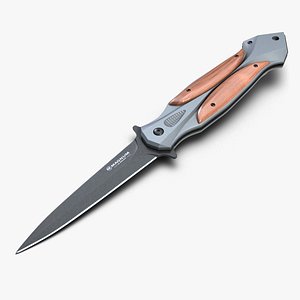 magnum knife 4 3d 3ds