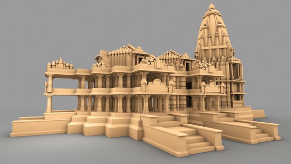 3D Somnath Temple - TurboSquid 1847947