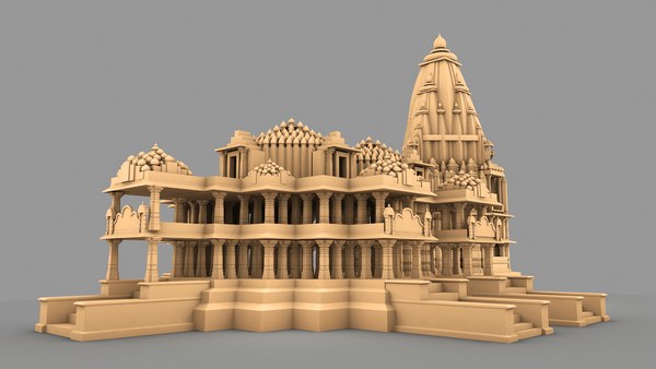 3D Somnath Temple - TurboSquid 1847947