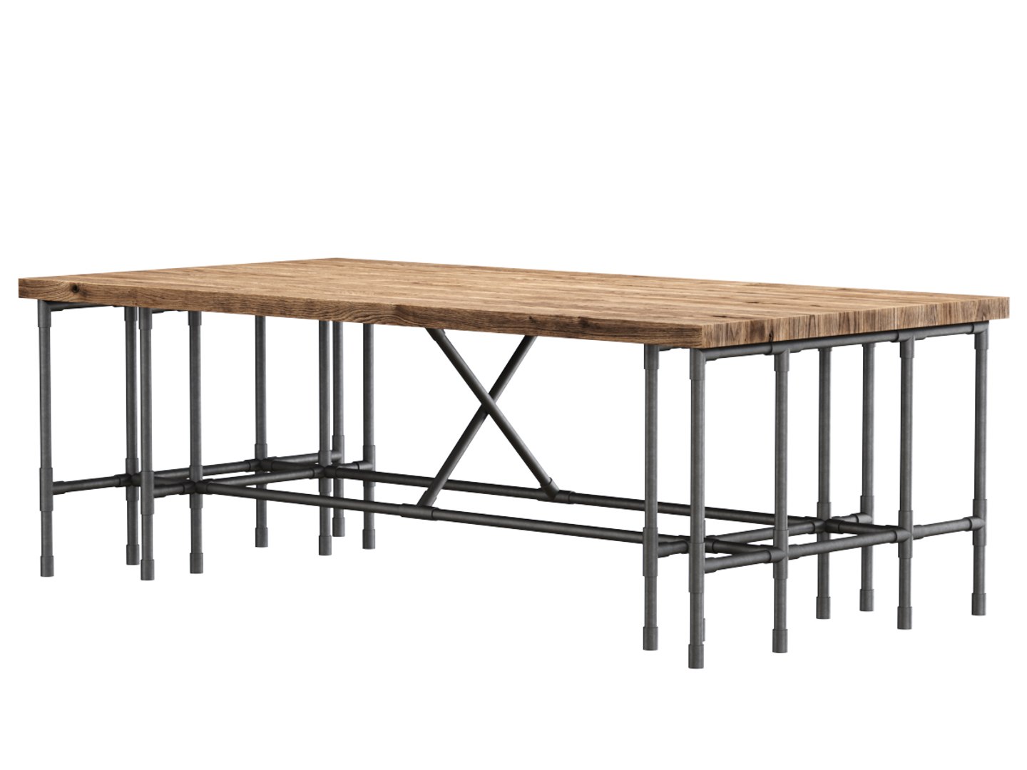 Modular Table Dining 3D - TurboSquid 1703257