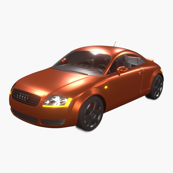 AUDI TT 3D Model Car Vehicle Transport 3D model