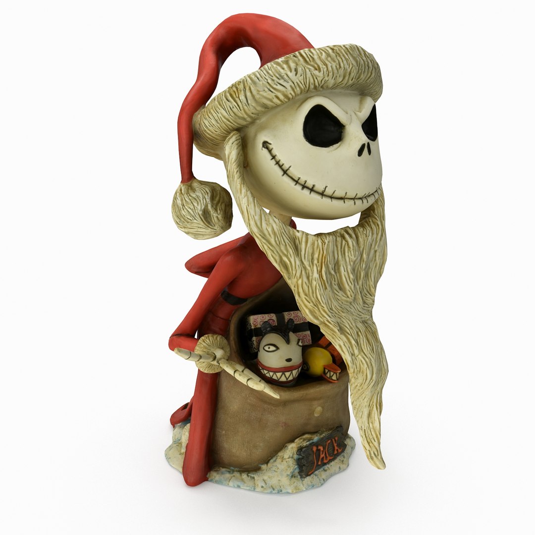 Seven20 Nightmare Before Christmas Jack Skellington Silicone 3d