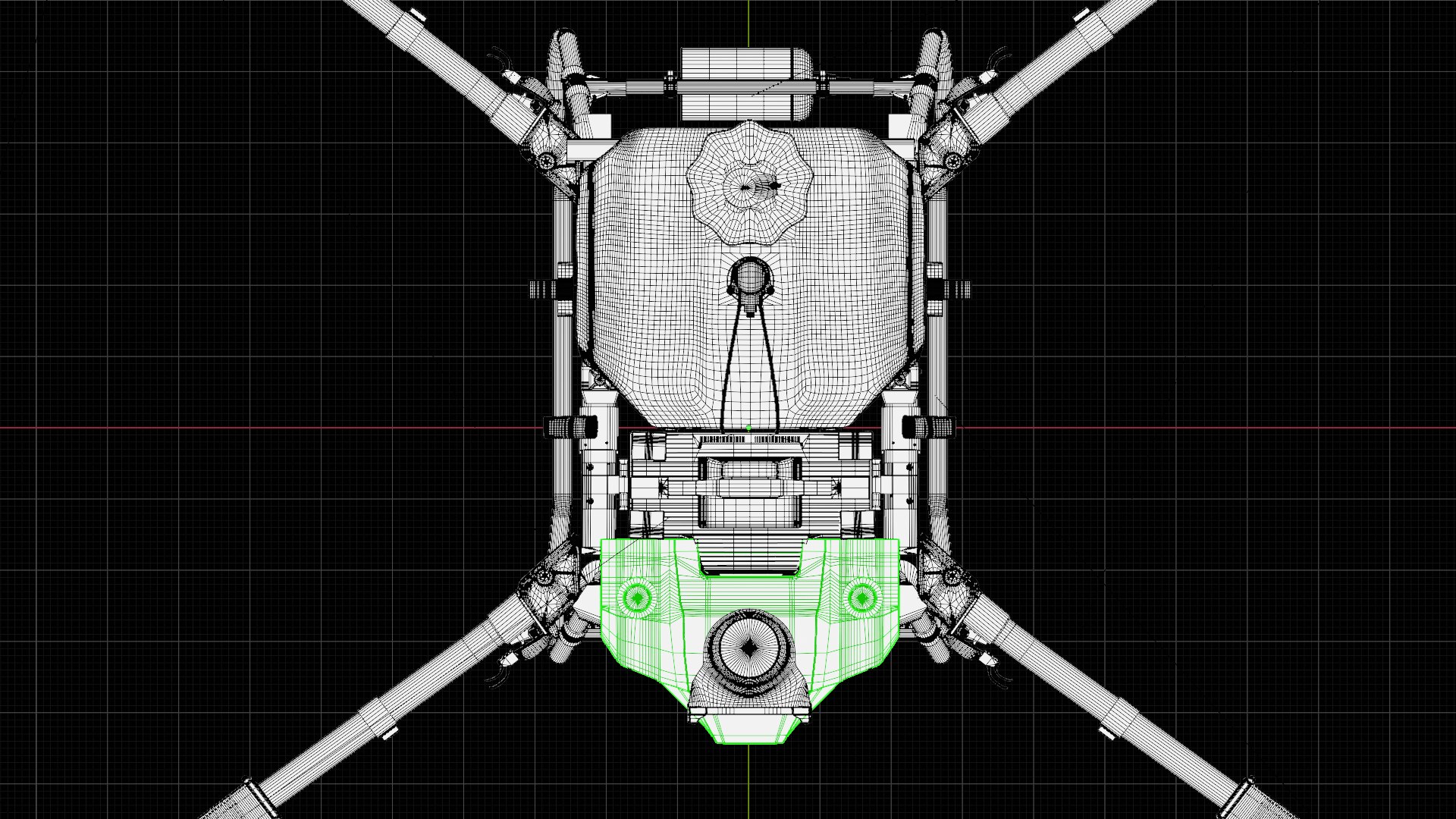 3D model DJI Agras T70 https://p.turbosquid.com/ts-thumb/Nd/frgSRk/tg/wire2/png/1738696795/1920x1080/fit_q87/4c62e6c95a6e3900f587bbc76bafb422f9a3dbbe/wire2.jpg
