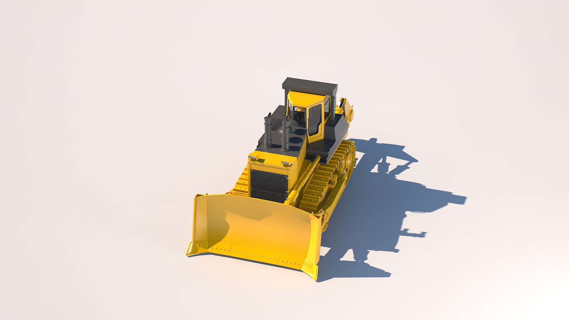 3D Model Bulldozer - TurboSquid 1966948