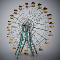 Painted Ferris Wheel