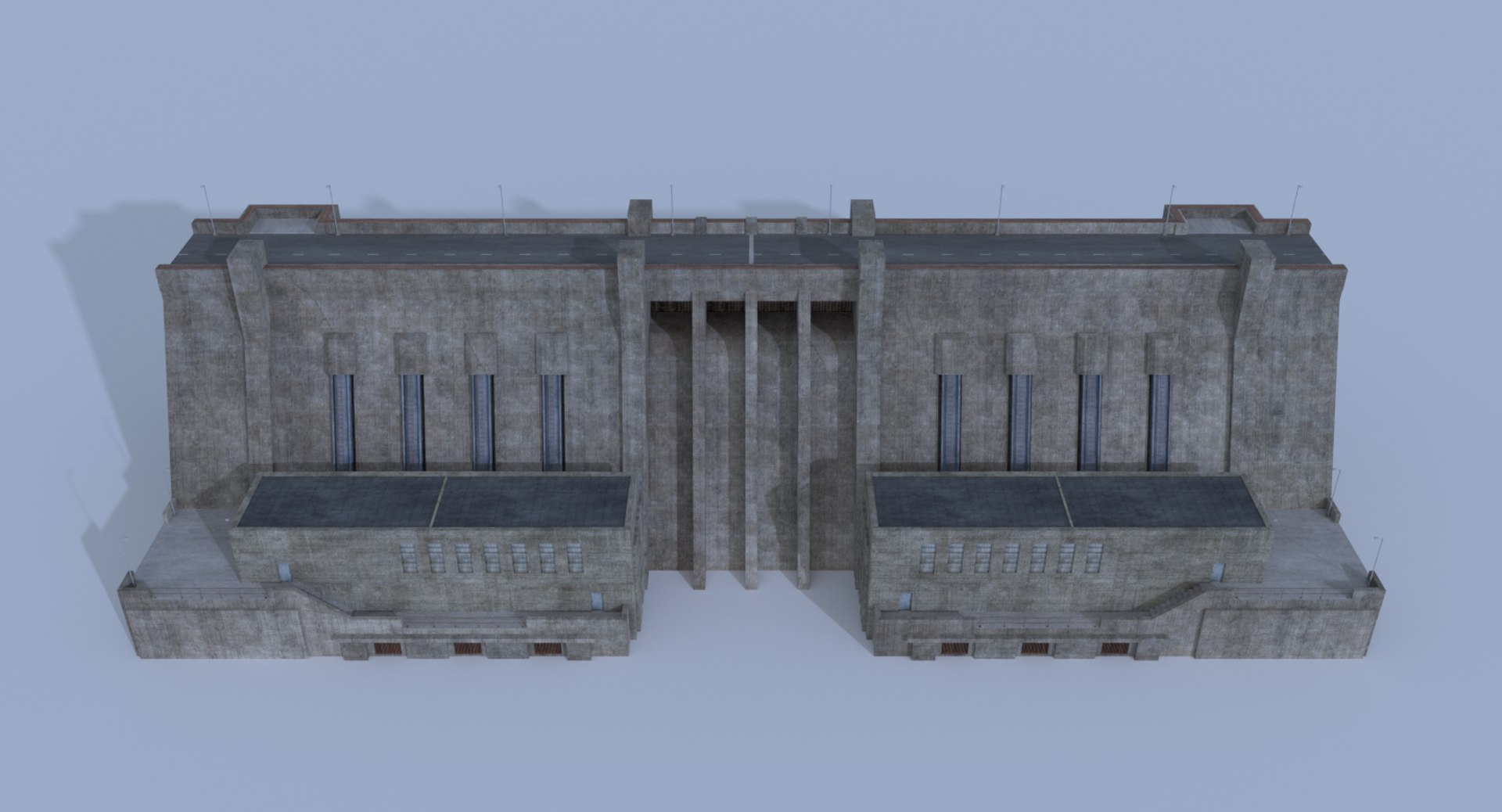 Hydroelectric Dam 1 Model - TurboSquid 1161643