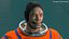 Astronaut in Advanced Crew Escape Space Suit Rigged for Maya
