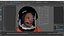 Astronaut in Advanced Crew Escape Space Suit Rigged for Maya