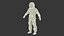 Astronaut in Advanced Crew Escape Space Suit Rigged for Maya