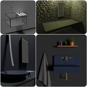 4 sink 3D model