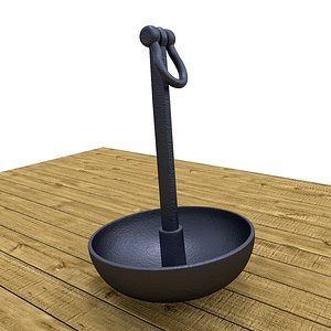 3d model mushroom anchor