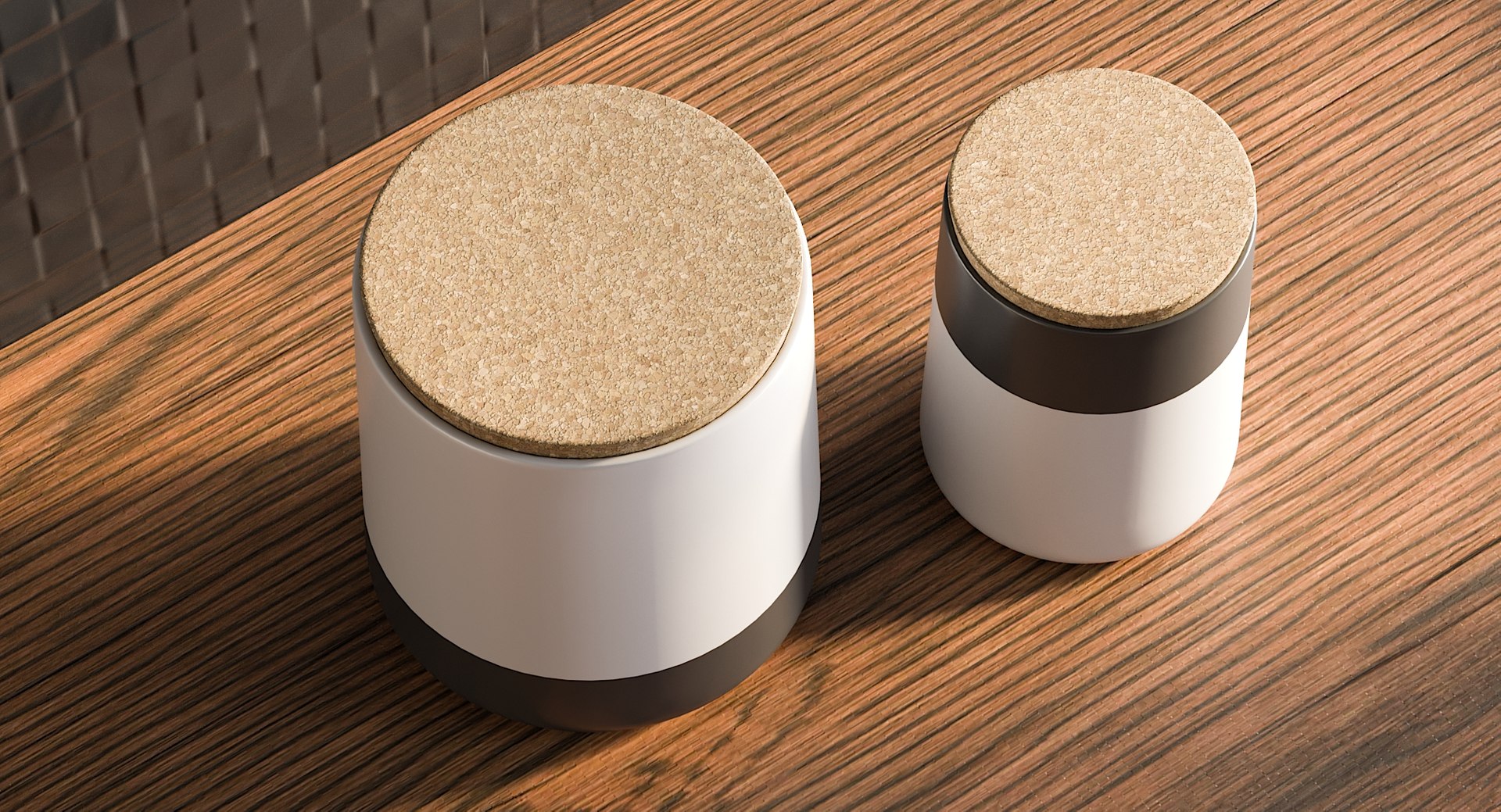 3D realistic black white canisters model https://p.turbosquid.com/ts-thumb/Nd/tUBuCn/tvSMDWPM/_view05/jpg/1571997898/1920x1080/fit_q87/569df23e44131d45c3e6f5537ec6bf55fd64053c/_view05.jpg