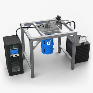 Quantum Computer 3D model