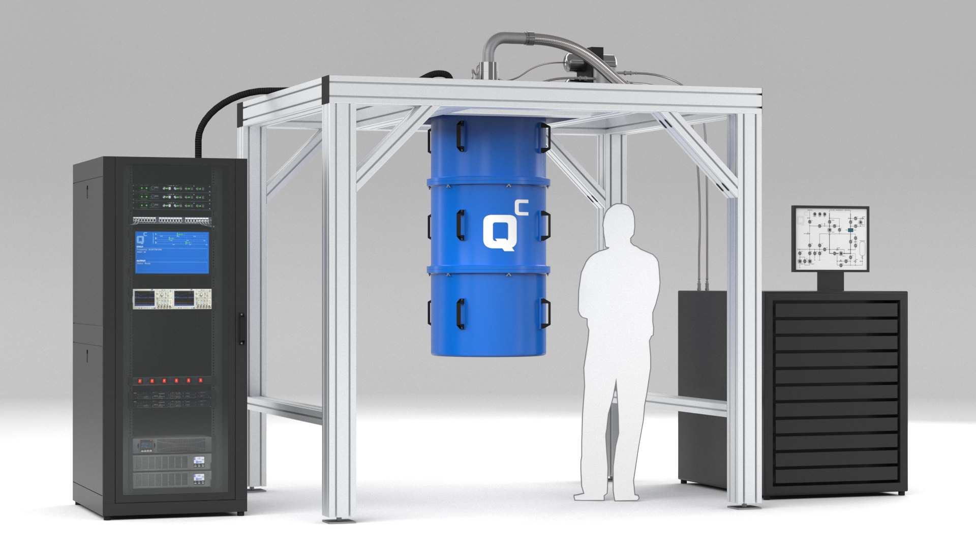 Quantum Computer 3D Model - TurboSquid 2037379