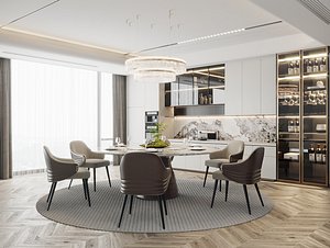 Modern Restaurant 3D