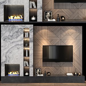 wall tv 3D model