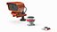 Airfield Ground Lighting Set with LED Units Orange 3D model