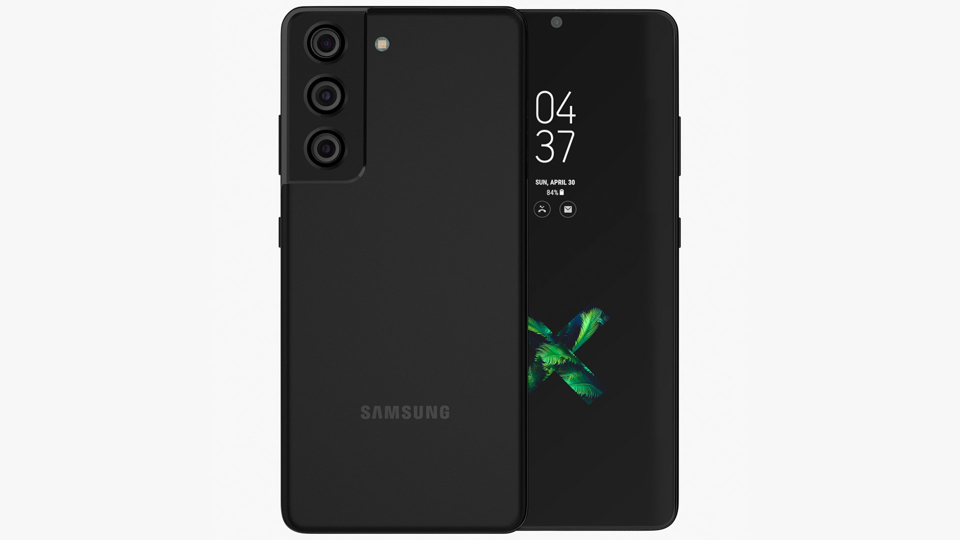 Samsung Galaxy S21 Black Model TurboSquid 1796885