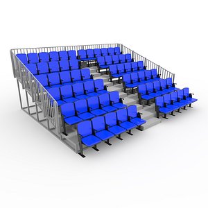 3D Bleachers 13