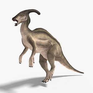 Parasaurolophus Rigged