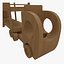 wooden toy truck fbx
