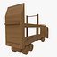 wooden toy truck fbx