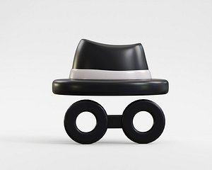 Incognito Mode 3D model