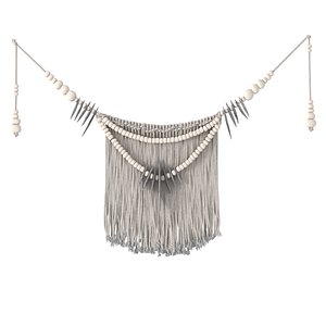 Restoration Hardware Handcrafted Clay Bead Ombre Wall Hanging Small