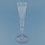3D wineglass wine glass