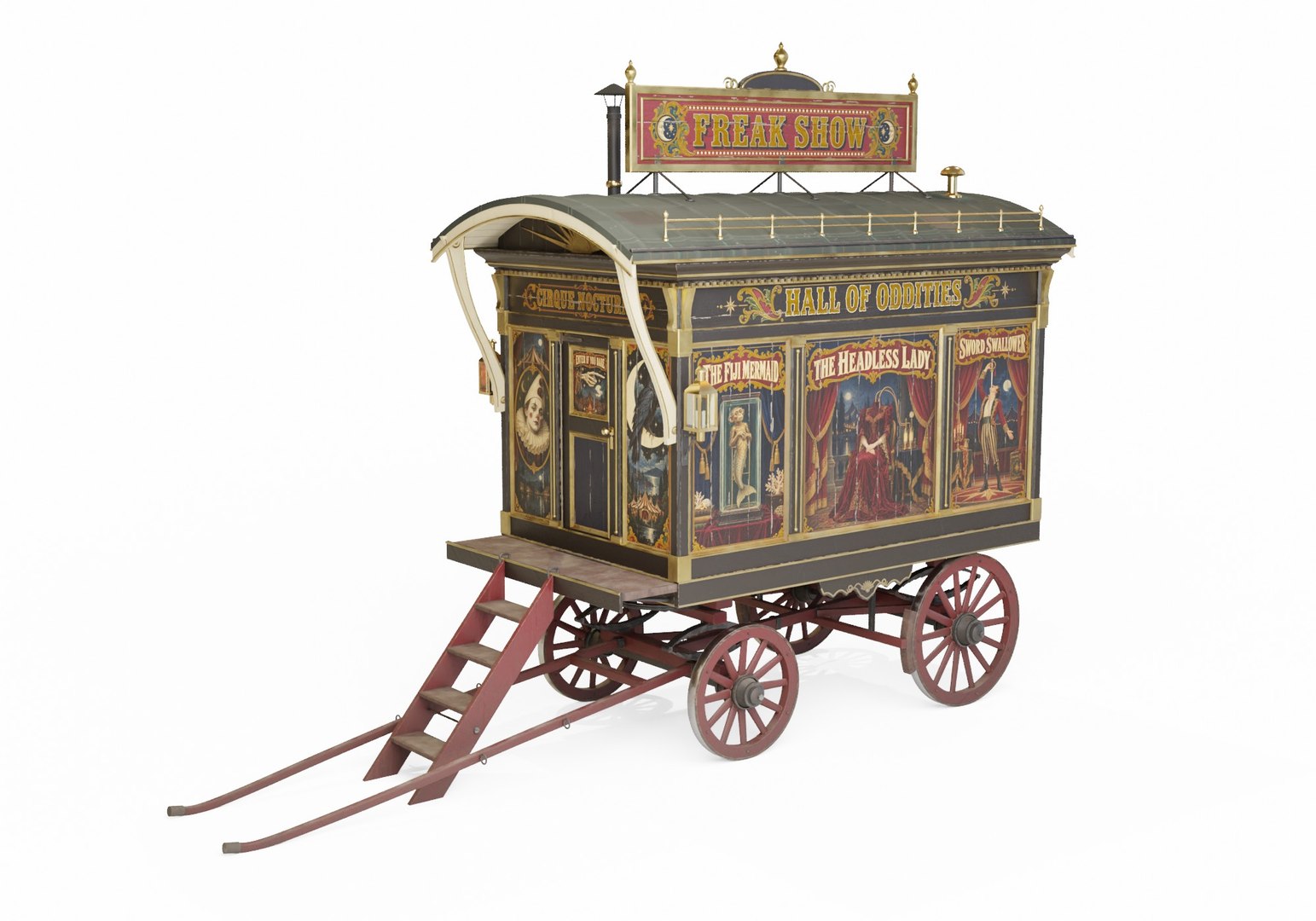 3D Horror Circus Freak Show Wagon - Sideshow Banner Caravan PBR https://p.turbosquid.com/ts-thumb/Ne/c0wqP5/7u/01_freakshowwagon_01_hero/jpg/1793284915/1920x1080/fit_q87/269394dea56c07a197a30b57031d0cf71e34ab13/01_freakshowwagon_01_hero.jpg